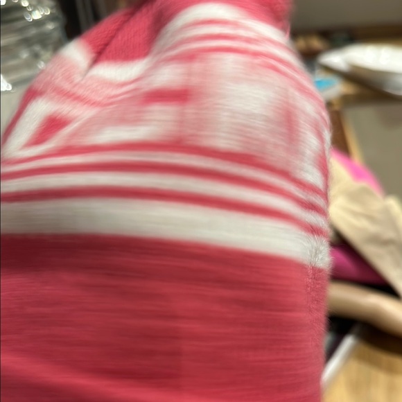 Rockets hockey Red and White Pom-Pom Beanie Hat - Picture 3 of 7